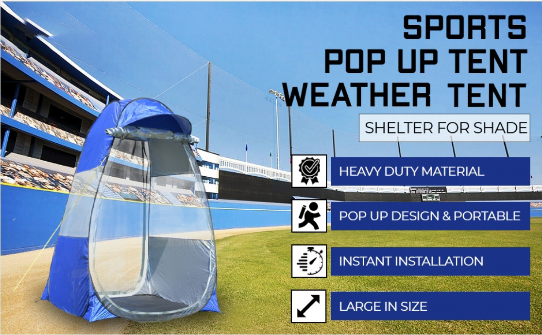 Wholesale Sports Events Tent Weather Proof Pop Up Pod Soccer Tents Portable Rain Tent Camping Sun Shelter for Camping Fishing