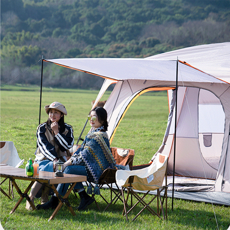 Wholesale Camping Tent Custom Outdoor Wedding Inflatable Waterproof House Oxford Canvas Camping Tents for Picnic,Hiking