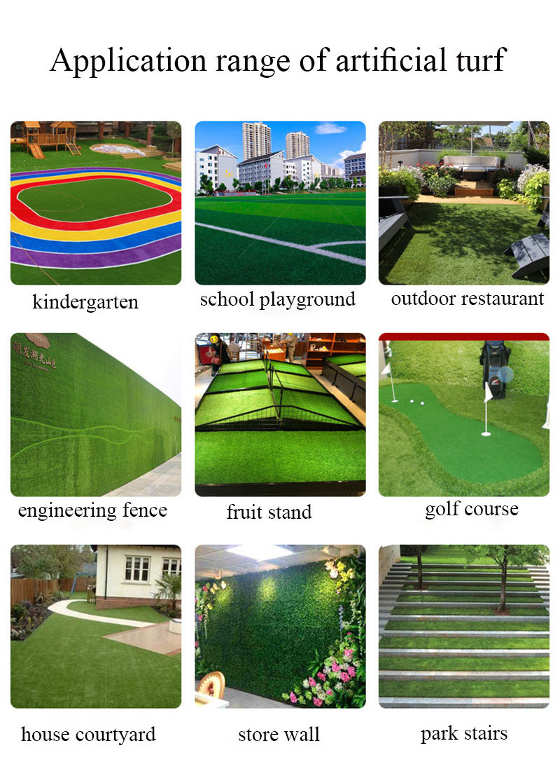 Synthetic Grass Gym Carpet Artificial Outdoor Turf Grass Sports Flooring Court Equi Wall Panels Green Carpet  Artificial Grass