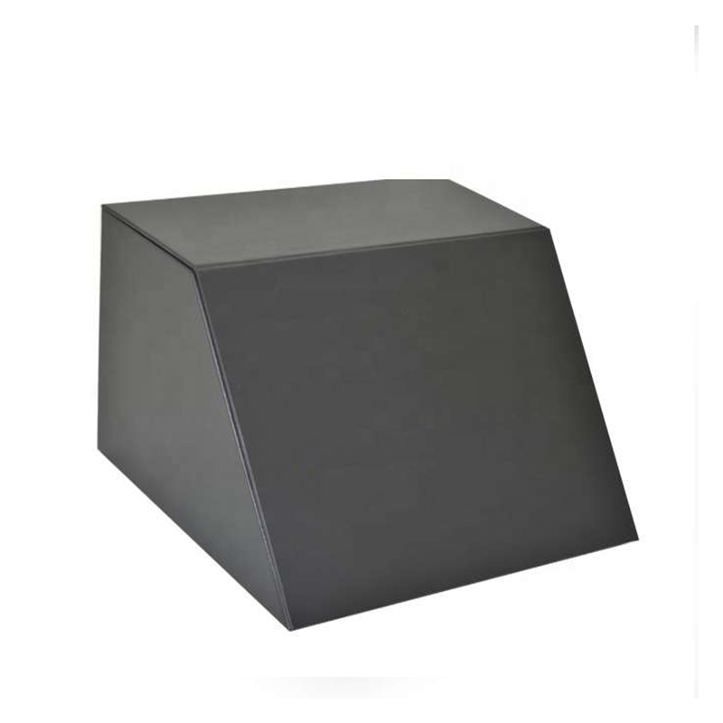 Wholesale Customized Hat Box Gift Boxes with Window Display Box for Hat Foldable Magnetic Collapsible Paper Gift Cap Hat