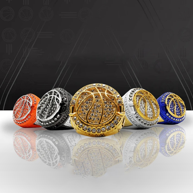 2024 Champions Jewelry Ring Football Collage Champion Ship Basketball Ring Gold Plated Eagle Stainless Steel Ring for Men