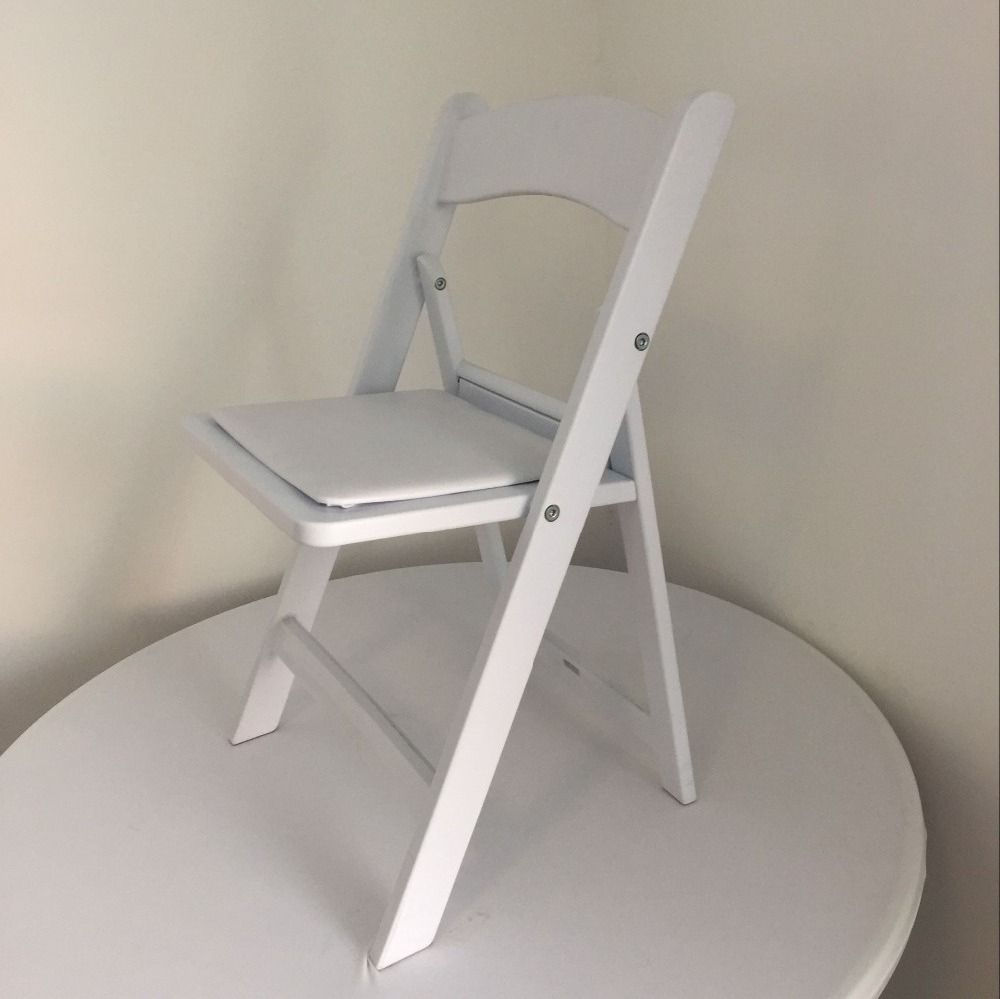 wholesale price Outdoor White Kids Resin Folding Chair