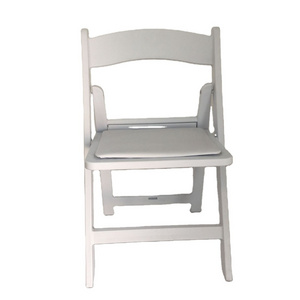 wholesale price Outdoor White Kids Resin Folding Chair