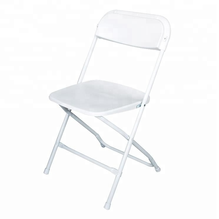 factory direct used black plastic folding chair and tables