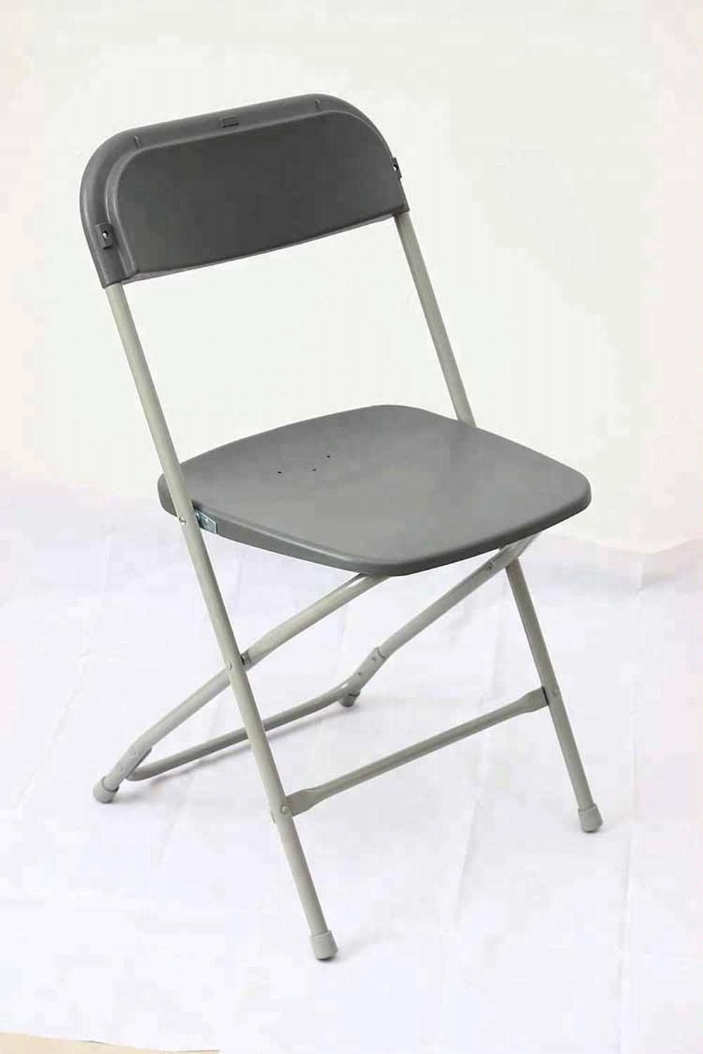 factory direct used black plastic folding chair and tables