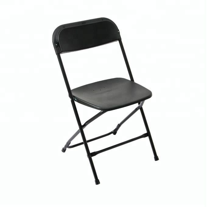 wholesale price portable white plastic folding chair