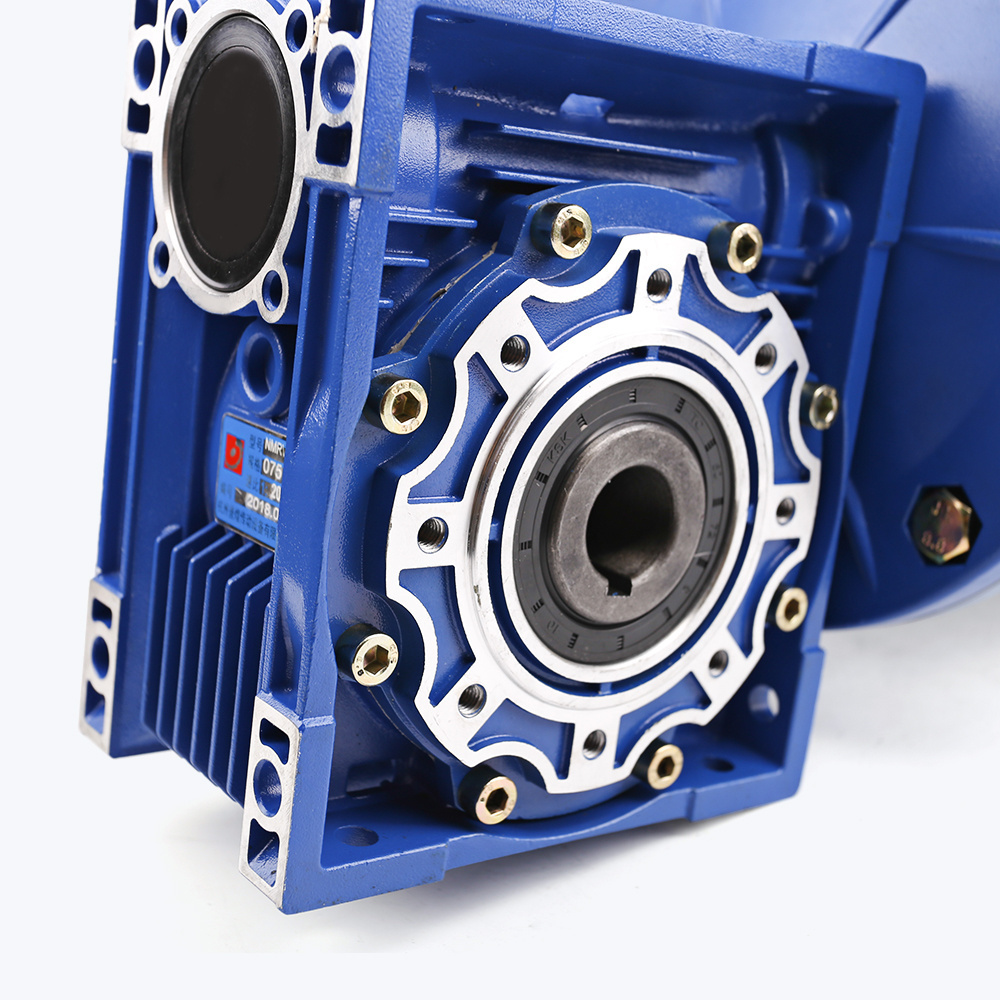 Best price 30:1 1:25 1:50 ratio speed reducer motor reduction worm gear gearbox for electric motor