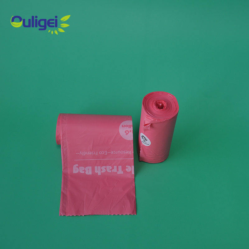 Wholesale Compostable Garbage Bag Cornstarch Degradable Plastic Trash Roll Bags Biodegradable Poly Bolsa De Basura Dustbin Bags