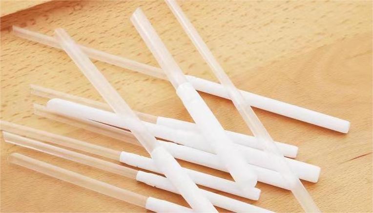 Paper straws individually wrapped drinking straw Custom white flexible paper disposable paper wrap milk straws