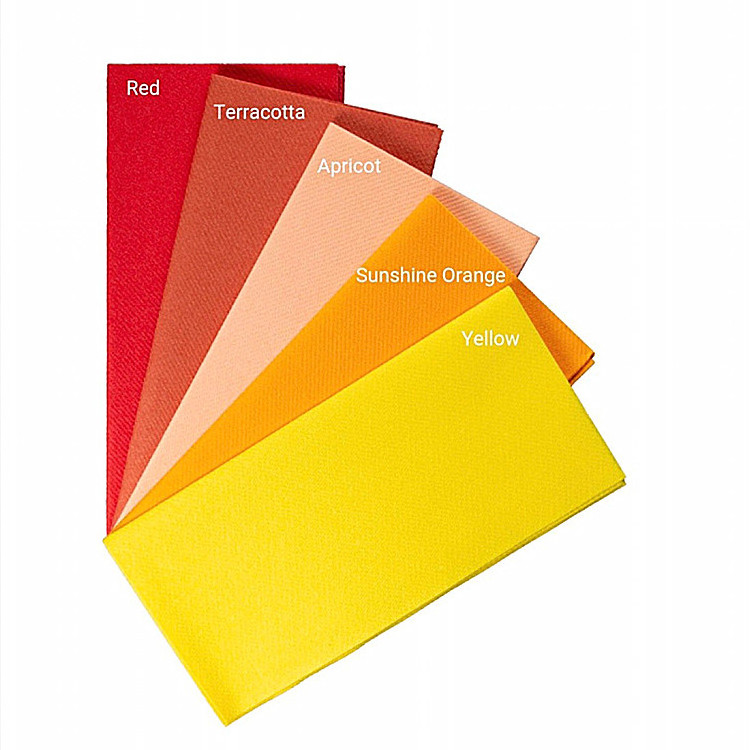 Colour airlaid paper napkin