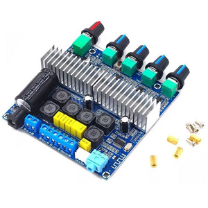 New 2*50W+100W TPA3116 5.0 HIFI Power Subwoofer Amplifier Board 2.1 Channel TPA3116D2 Audio Stereo equalizer Amp