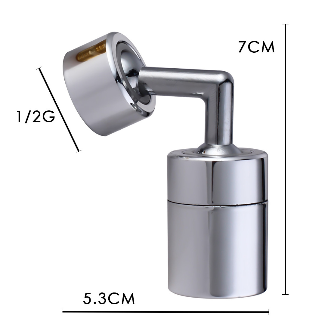 720 Rotating Sprayer Head Splash Filter Faucet Anti Splash Nozzle Water Saver