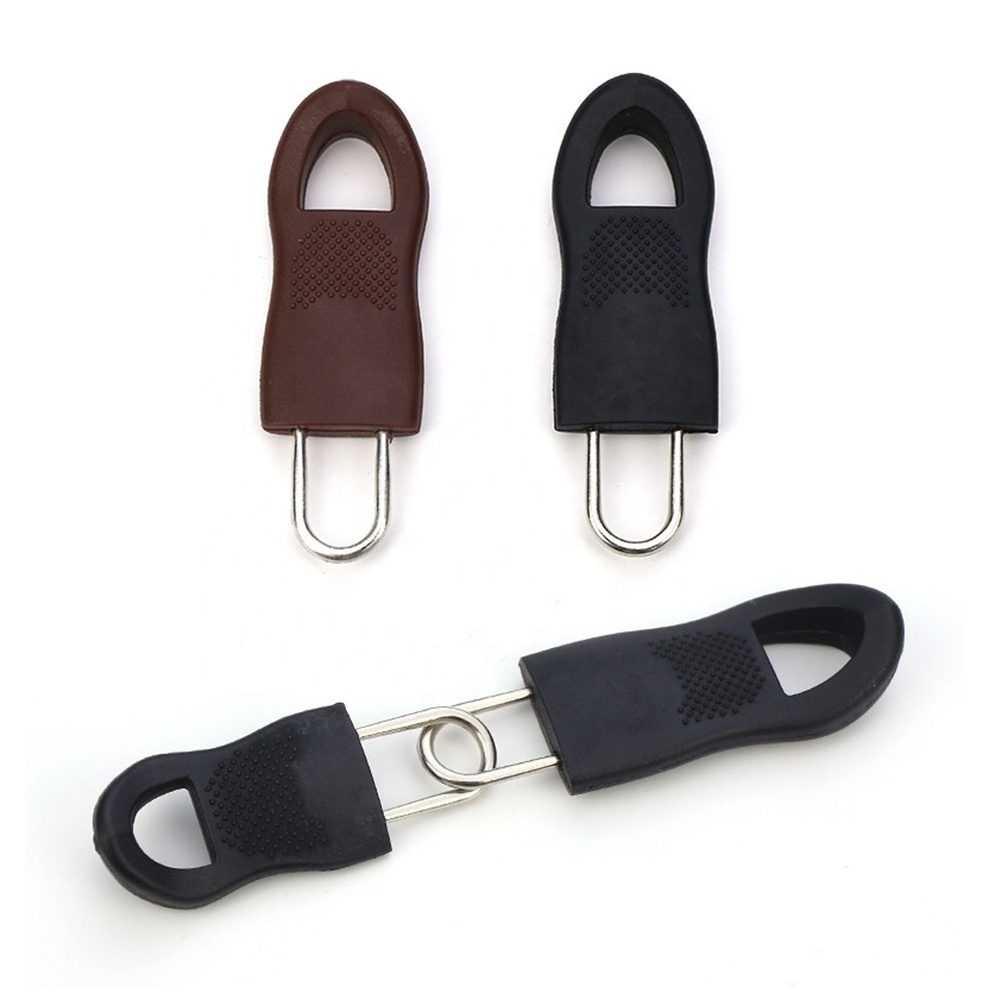 Zippers Pulls Puller Slider Metal Pull Instant Detachable Travel Luggage Zipper Sliders For Suitcase