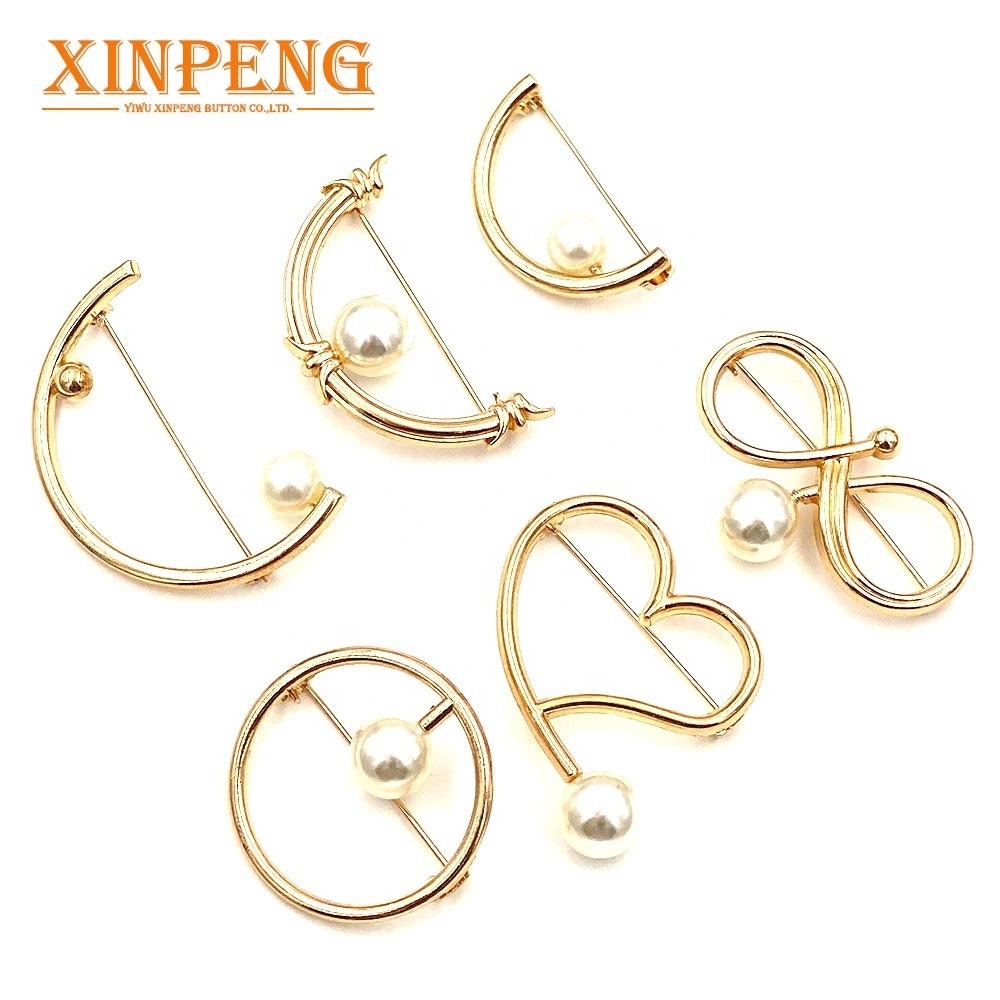 Trendy Fashion Brooches Custom Women Factory Crystal Pin Brooch