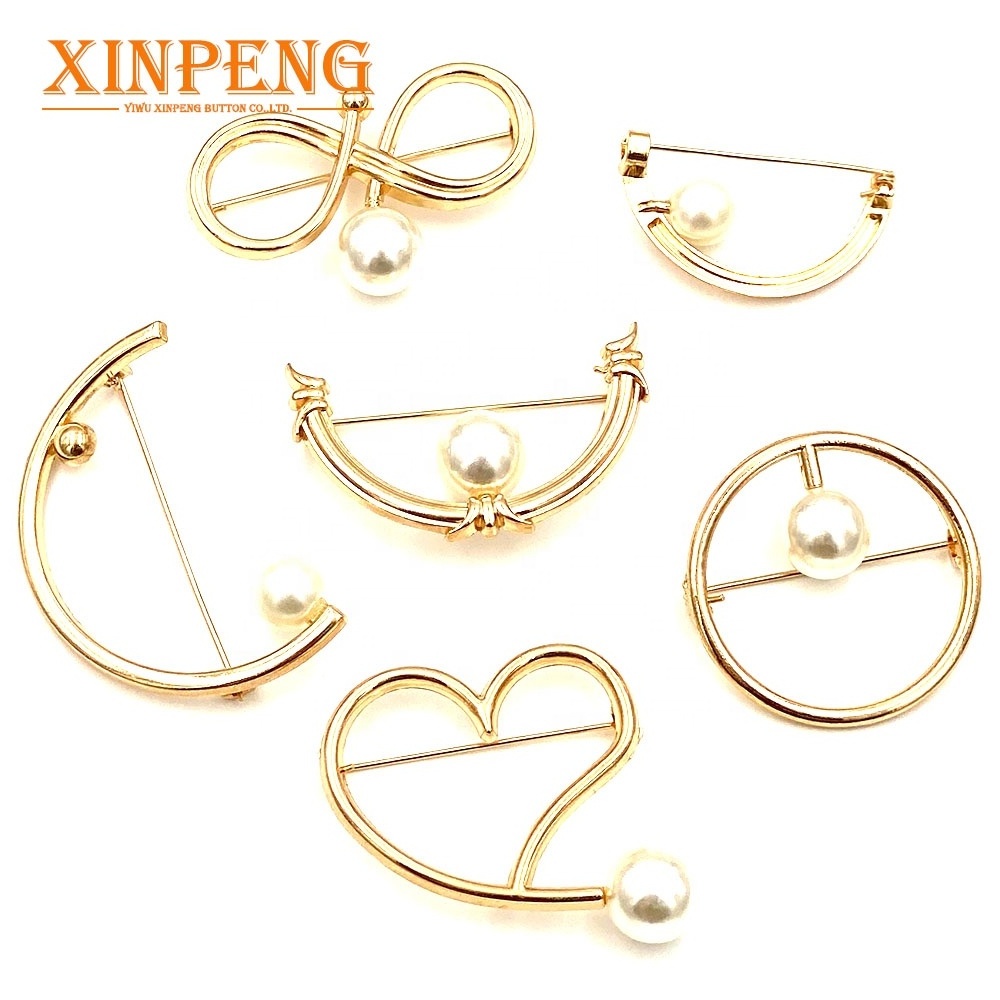 Trendy Fashion Brooches Custom Women Factory Crystal Pin Brooch