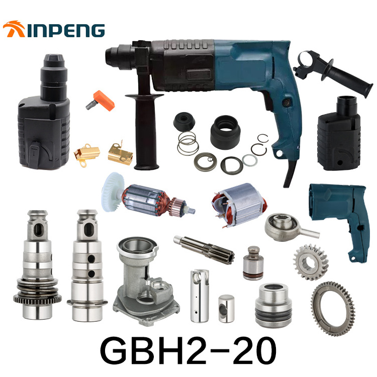 in stock repair High quality Factory GBH 2-20 Rotary drill Hammer Shaft Power Tool Spare Parts