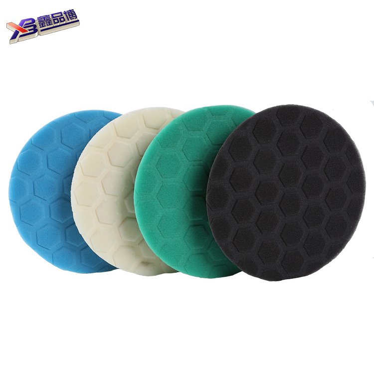 car paint polish products hand polishing machine detailing foam buffing pads bevel edge wax sponge automotive buffer polish pad