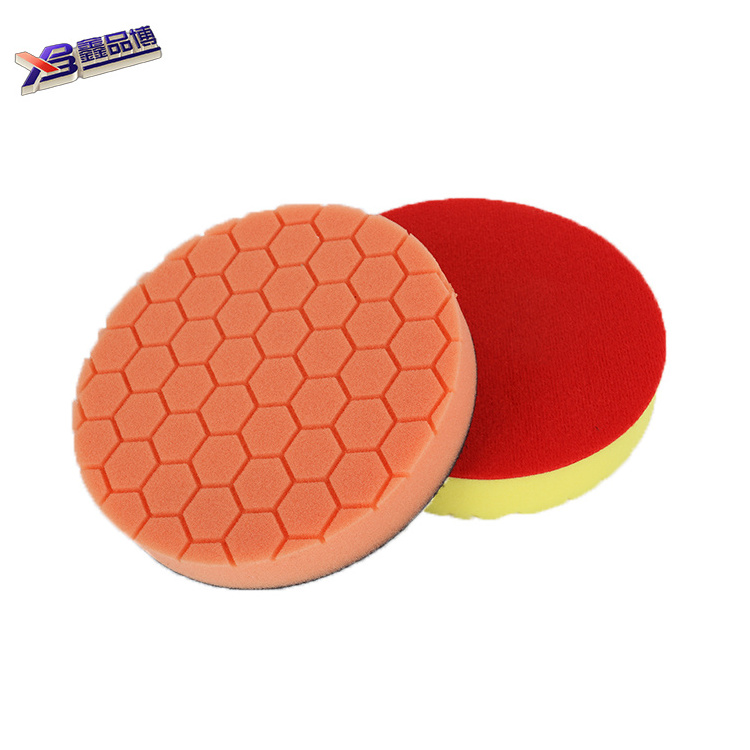 Car polishing pad Manufacturer supply custom label 3inch 5inch 6inch car care detailing buffing pad foam polishing pads