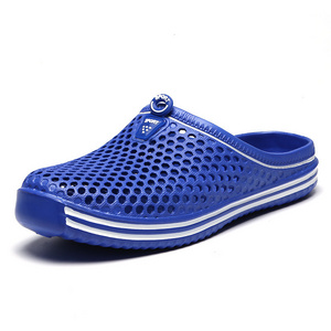 High Quality Men Garden Shoes Clogs Anti Slip Eva Black Bag Green Summer White Light Blue Flat Sandals Beach Water Shoes