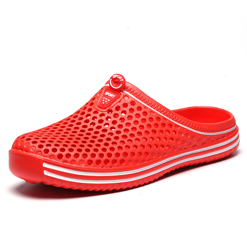 High Quality Men Garden Shoes Clogs Anti Slip Eva Black Bag Green Summer White Light Blue Flat Sandals Beach Water Shoes