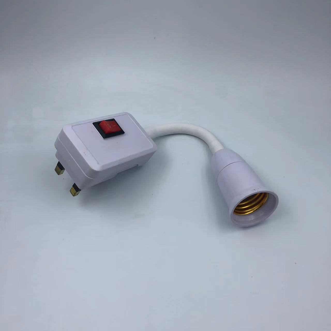 e27 lamp holder conversion led bulb universal lamp holder adapter e27 British standard European standard lamp holder with switch