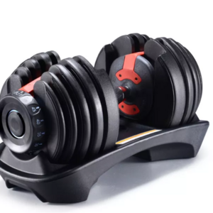 The nou style quick lock weights adjustable dumbbell set 50 lbs with turning handle