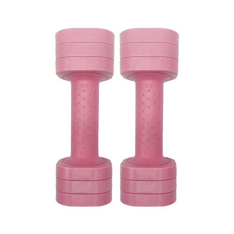 Factory wholesale Adjustable 10LB Dumbbell Exercise Arm Dumbbells 10LB/pair Home Gym Ladies Women Adjustable Dumbbells