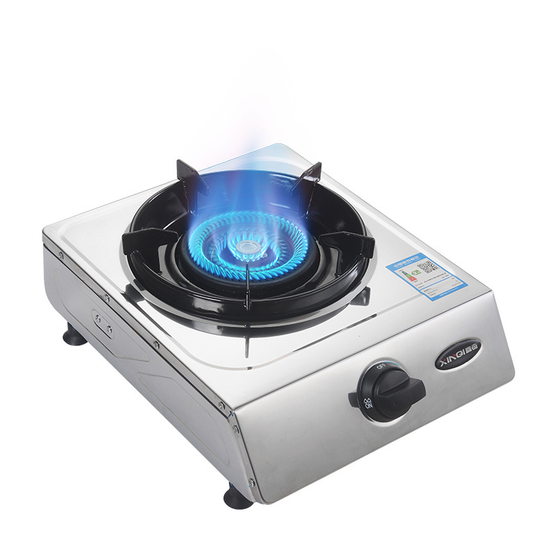 Hot sale fancy convenience gas hob small high pressure cast iron single burner gas stove