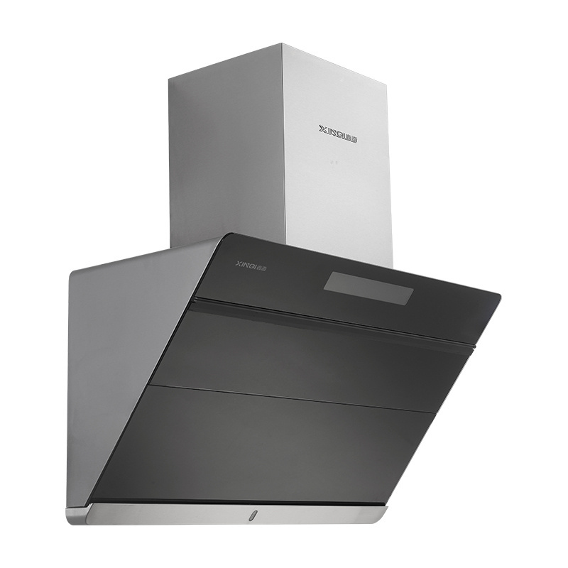 Super strong suction international version side range hood double motors kitchen chimney range hood