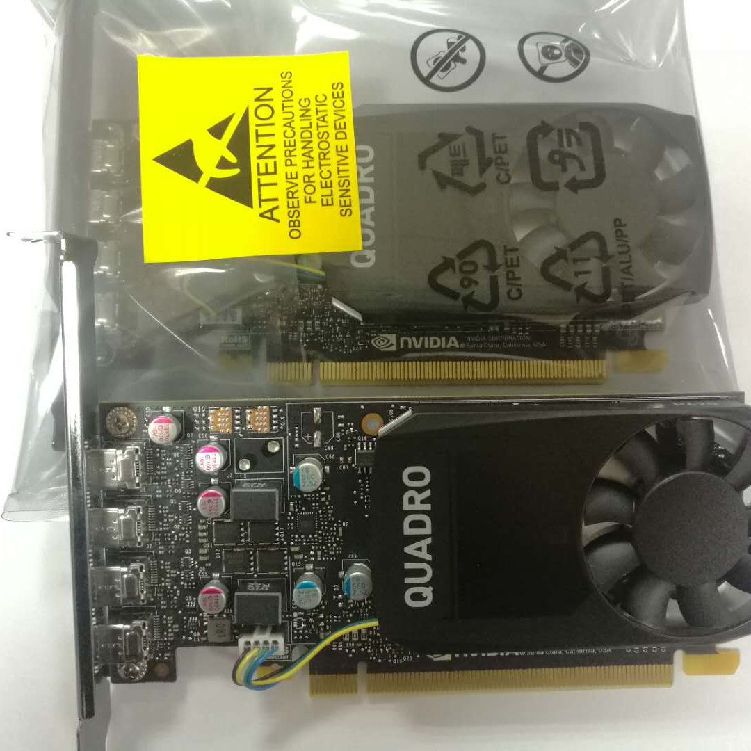 Wholesale NVIDIA  P1000  Graphics card 4 GB GDDR5  PCIe 3.0 x16 low profile   4 x Mini DisplayPort