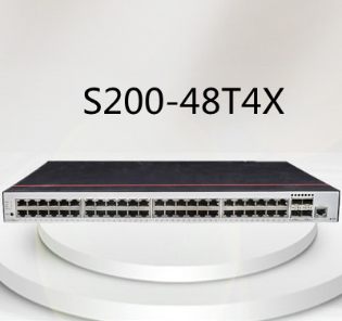 Fast Shipping S200-48T4X (48 10/100/1000BASE-T Ethernet ports, 4 10G SFP+, AC power supply) network switch