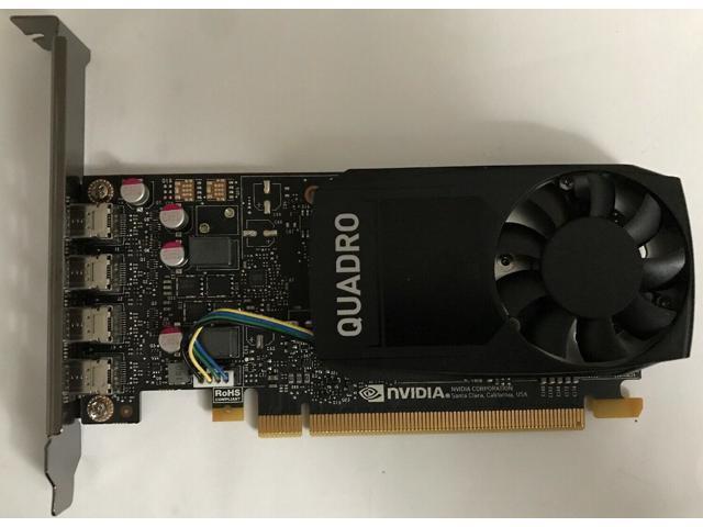 Wholesale NVIDIA  P1000  Graphics card 4 GB GDDR5  PCIe 3.0 x16 low profile   4 x Mini DisplayPort