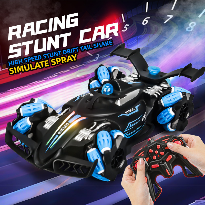 Hot Sale 2.4G F1 Formula racing High Speed Drift Stunt RC Car Cool light spray children's competitive toys remote control car