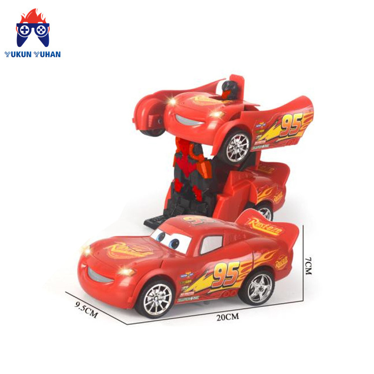 Customized New High-speed Electric RC Stunt Car Toys Remote Control Five-way Robot Deformation Toy Car