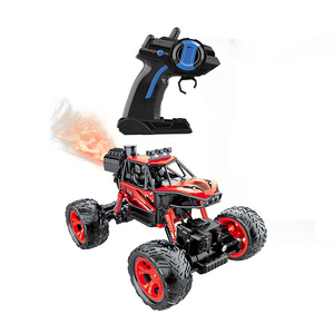 2022 Wholesale Hot Selling ABS Alloy 1/12 Racing Electric Rc Off-road Big Wheel Spray Toy Car