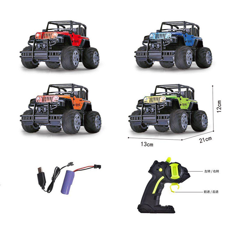 New Product Remote Control 1:20 4wd Alloy Suv Cars Pickup Large Wheel Off-road Vehicle Toy Car