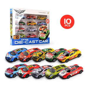 Factory Price Wholesale Kids Toy Car 1/64 Toy Set Car Die Cast Vehicle Set Mini Diecast Friction Car Toy