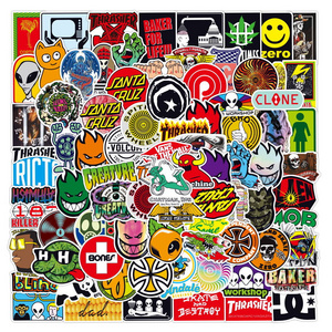 100pcs/pack Brand Style Graffiti Galaxy Stickers For Car Motorcycle Bicycle Luggage Stickers