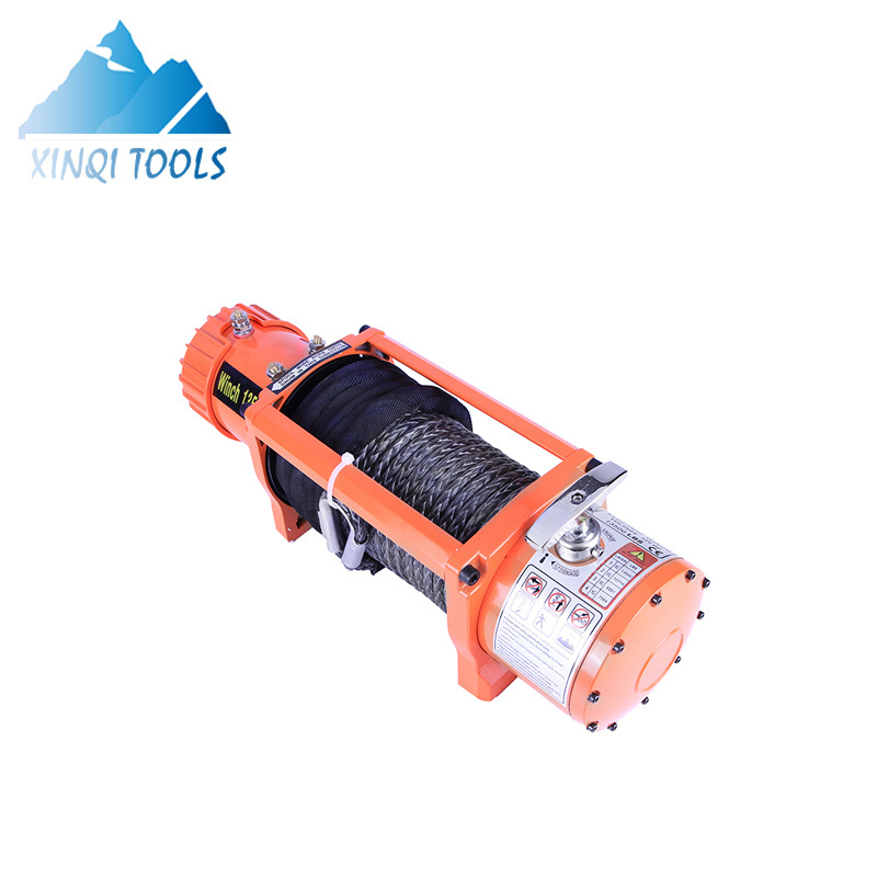 XINQI 13500lbs Heavy Duty 12v Electric Winch Used Capstan Winches For Sale