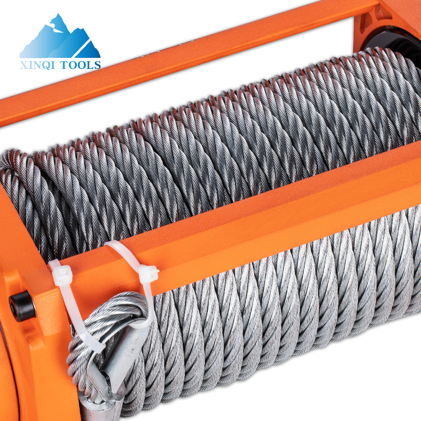 XINQI 12V  Electric winch 13500LB with steel cable 4*4  recovery winch for off-road