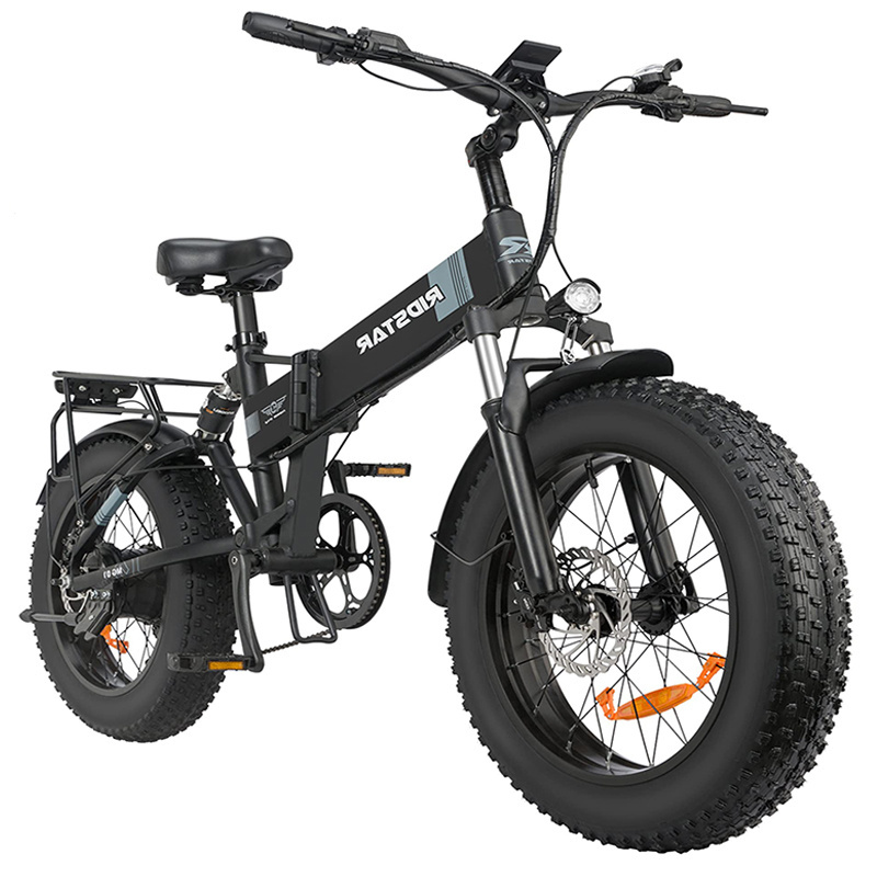 2023 Electric Bike1000w 48V 14aH  Bicycle Electric Mountain Folding Ebike E-bike Full Suspension EU USA Warehouse In Stock