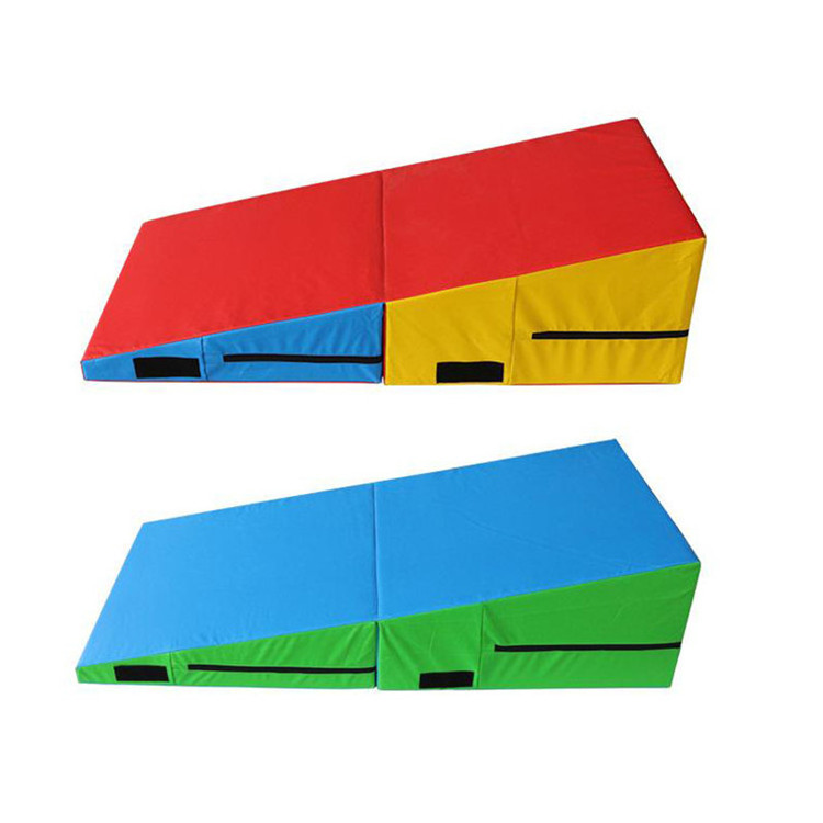 Factory direct sales gymnastics training roll ramp cheese mat