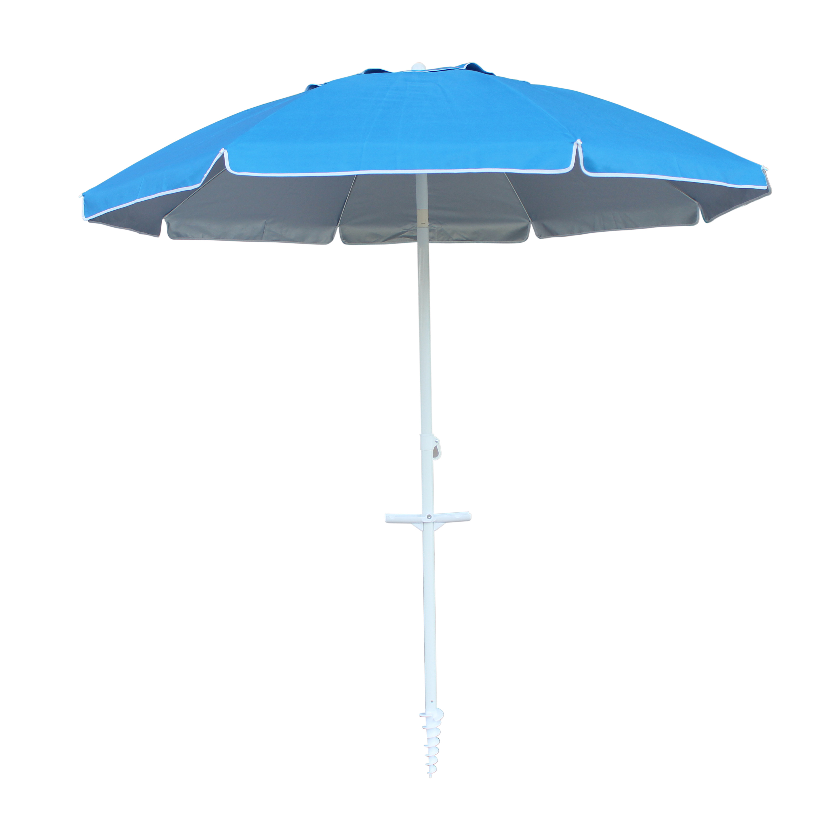 Wind Valley High Quality Custom Printing Twist-in Beach Umbrella with Fringe