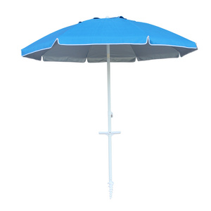 Wind Valley High Quality Custom Printing Twist-in Beach Umbrella with Fringe