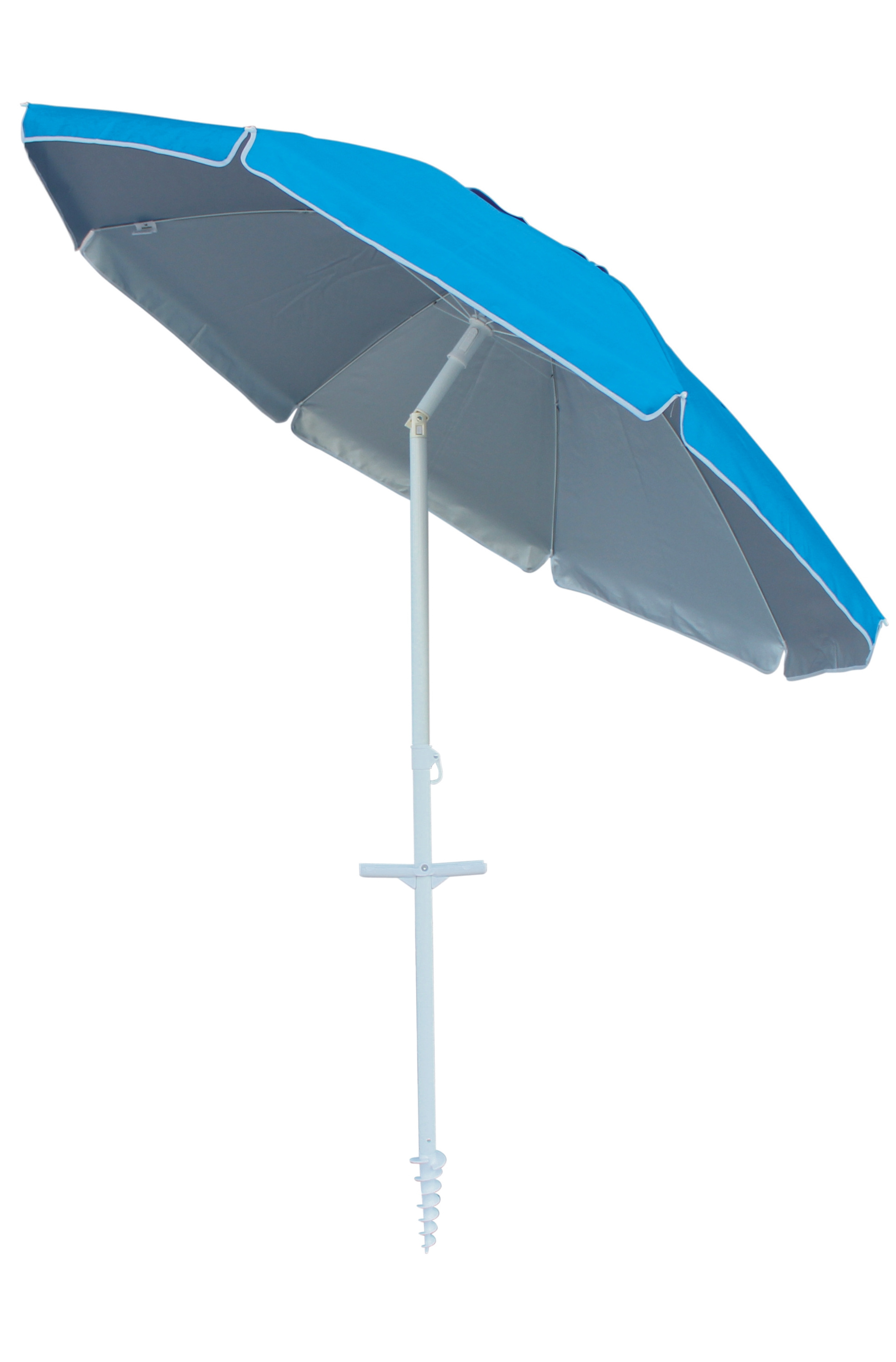 Wind Valley High Quality Custom Printing Twist-in Beach Umbrella with Fringe