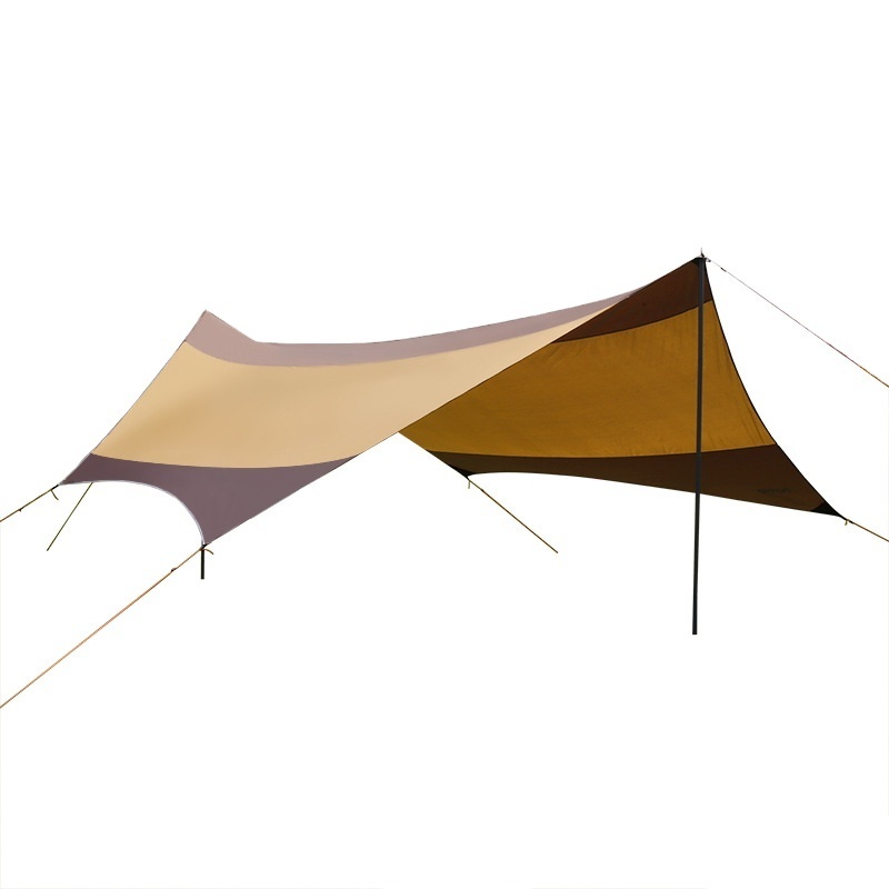 Wind Valley high quality ultralight rain fly Camping gear awning tarp with tent pole