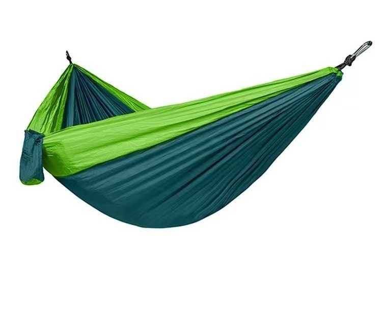 Single person outdoor cloth hammock simple swing anti rollover camping portable nylon hammock