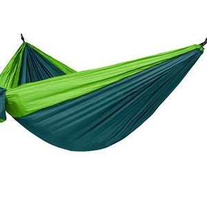 Single person outdoor cloth hammock simple swing anti rollover camping portable nylon hammock