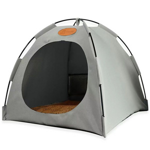 Hot Sale Outdoor Canvas Pet Camping Tent Waterproof Dog Tent Removable Pet Tent