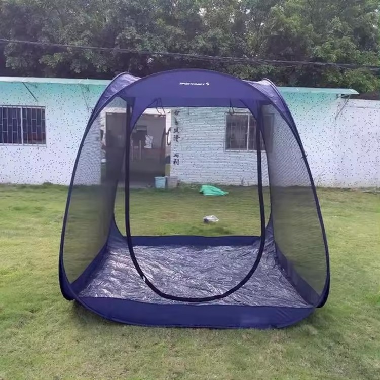 Outdoor Light Weight pop up screen room large mosquito net Shelter tent Canopy with floor